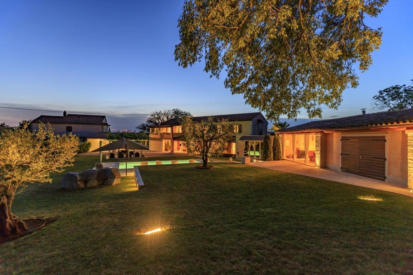 Villa Viscum In Central Istria For 8 Persons With Large Garden - Pet Friendly Pazin Εξωτερικό φωτογραφία